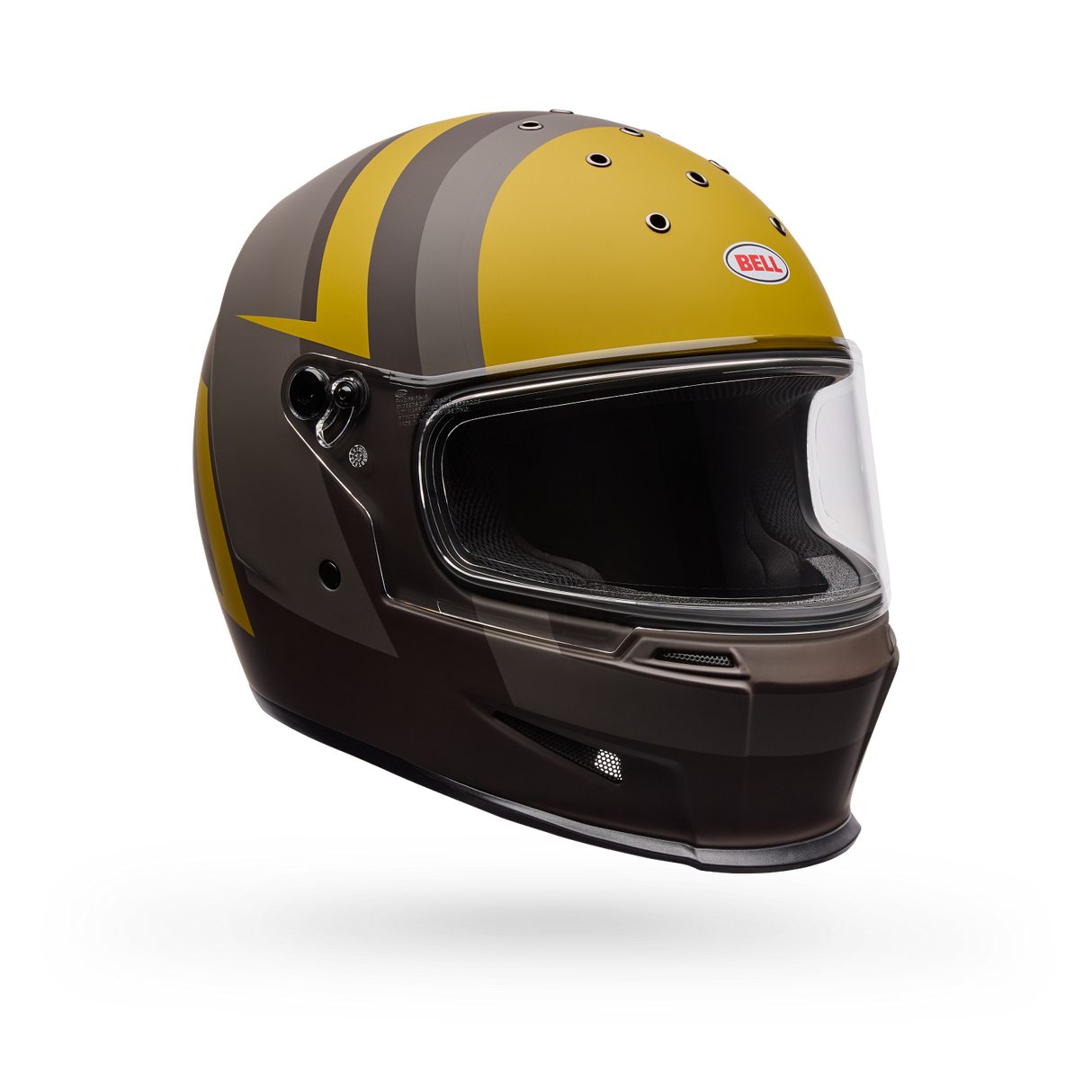 Casco Moto Calle Eliminator Negro/Amarillo Bell