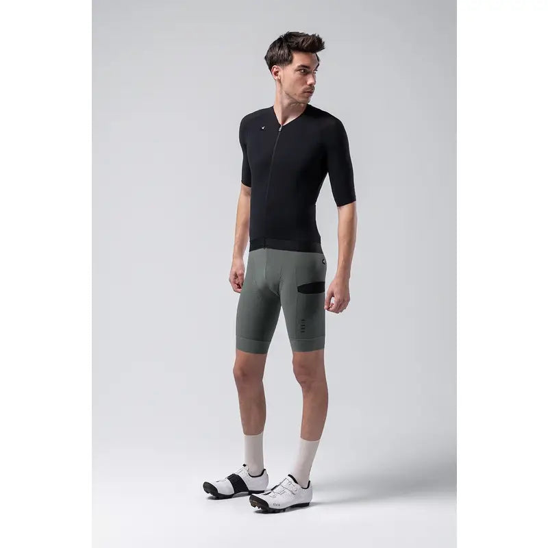 Polera Bicicleta Ruta Cx Solid Negro Gobik
