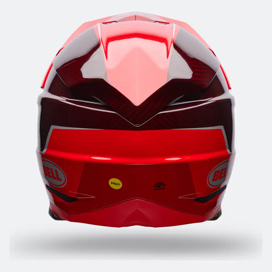 Casco Moto Moto-10 Gp Vector Rojo Bell