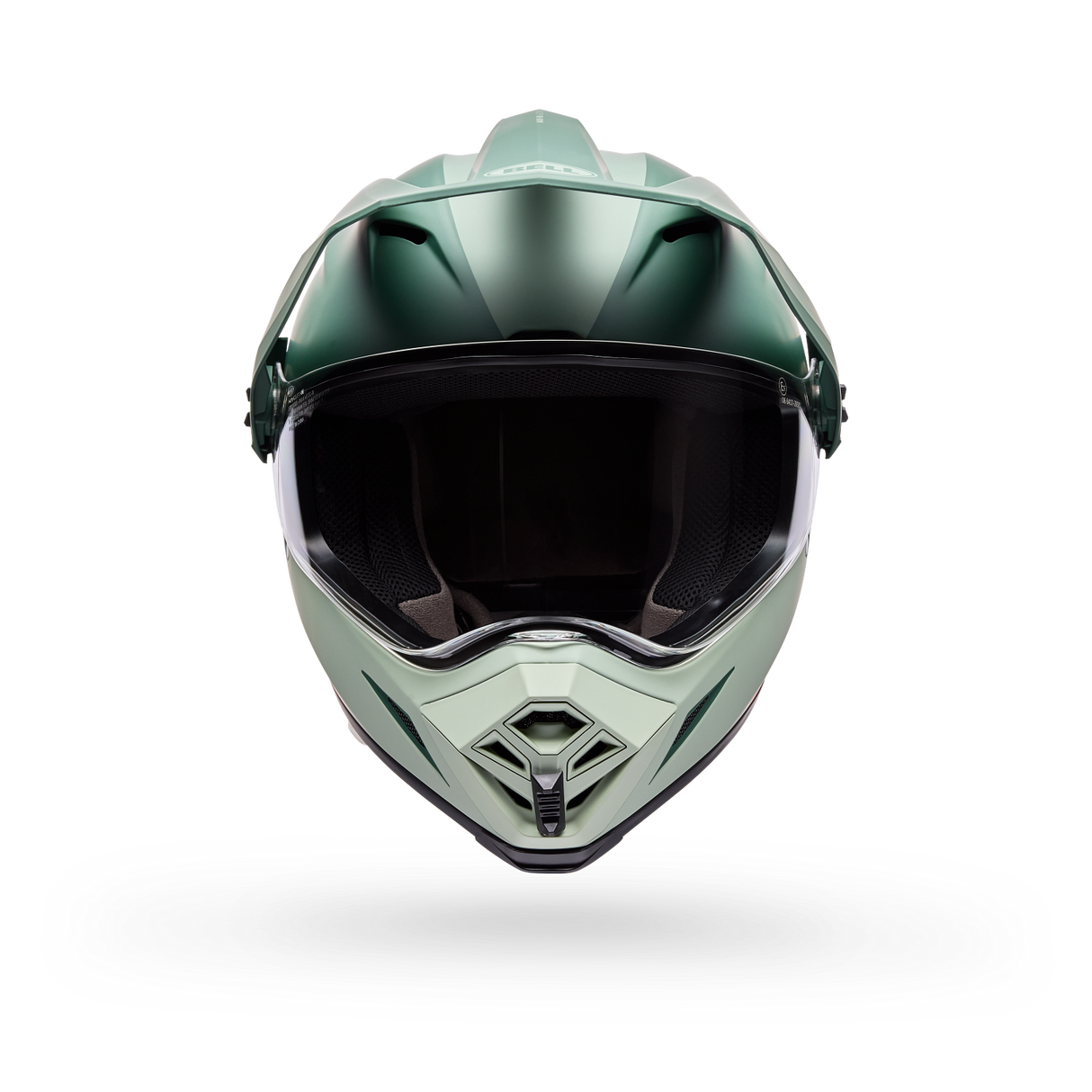 Casco Moto Calle MX-9 ADV Trail Verde/Naranjo Bell