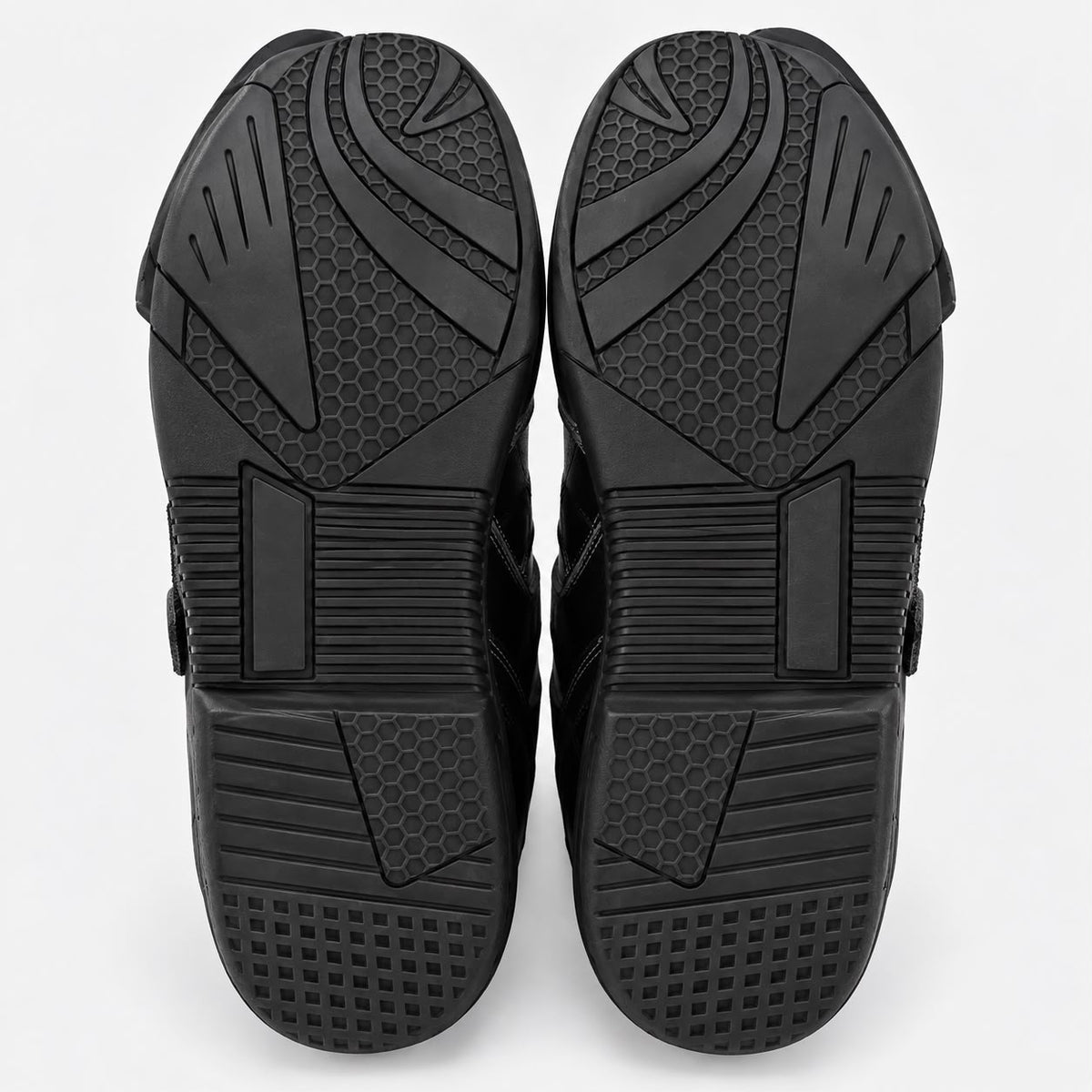 Zapatos Moto Calle Skipper Negro KMZ