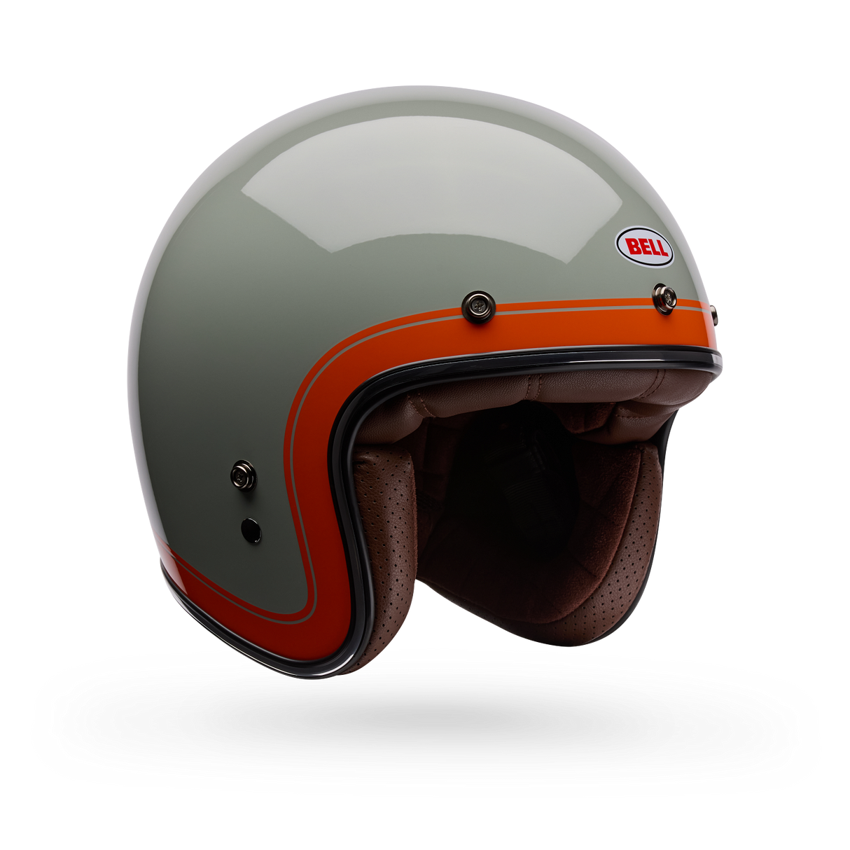 Casco Moto Calle Custom 500 Crate Gris Bell