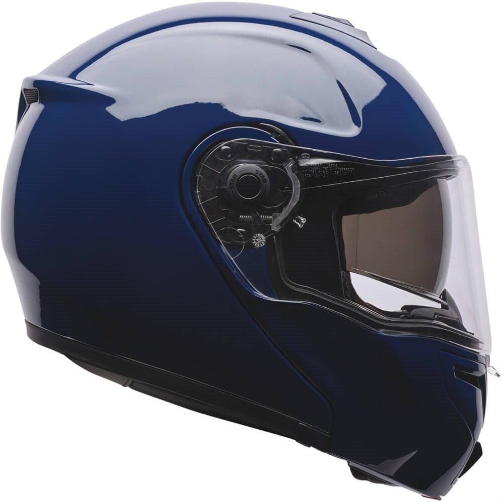 Casco Moto Calle SRT Modular Abatible Solid Azul Bell
