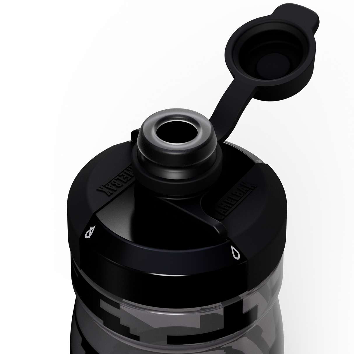 Botella Hidratación Podium Dirt Series 450 cc Negro Camelbak