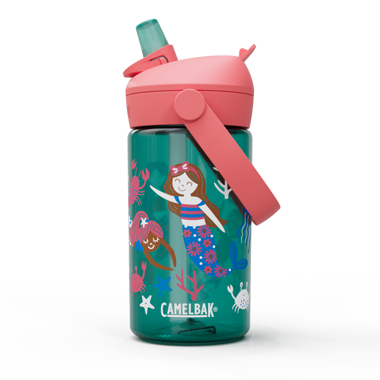 Botella Hidratación Thrive Flip Verde 400 cc Camelbak