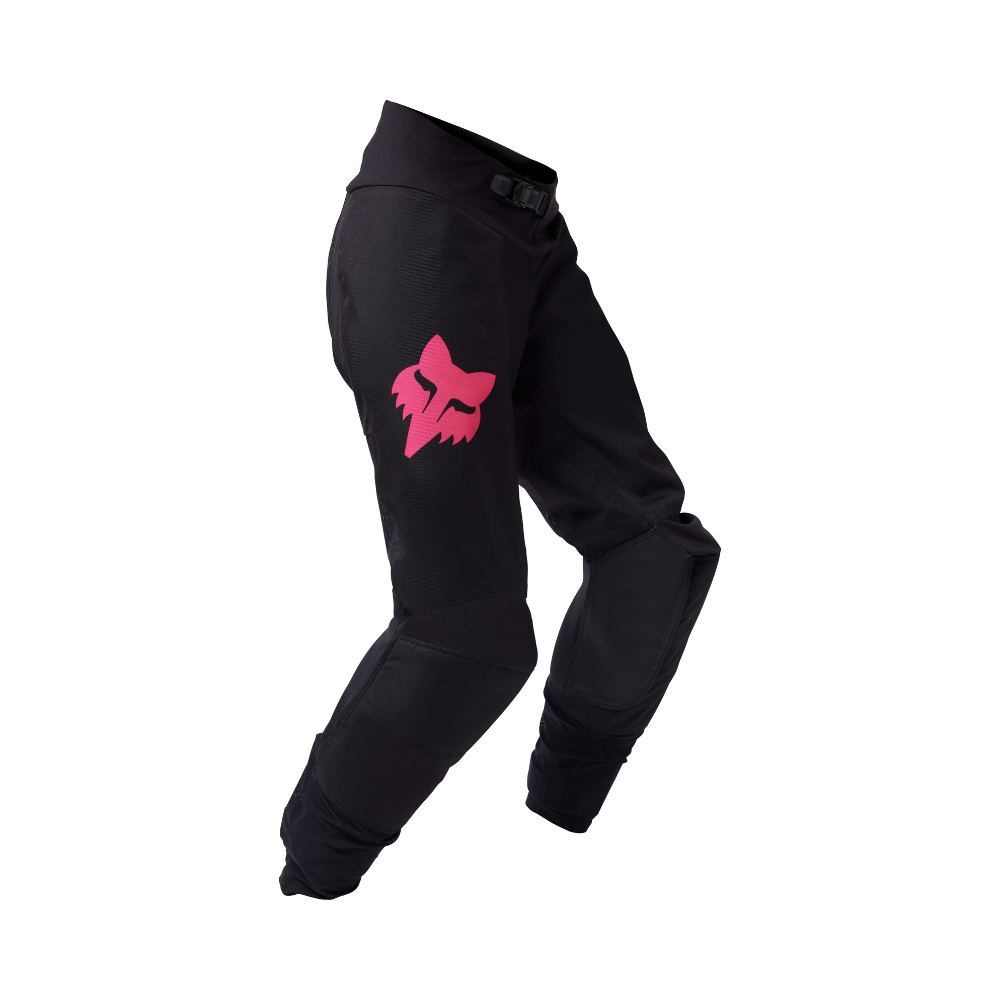 Pantalon Moto Mujer 180 Blackout Negro/Rosado Fox
