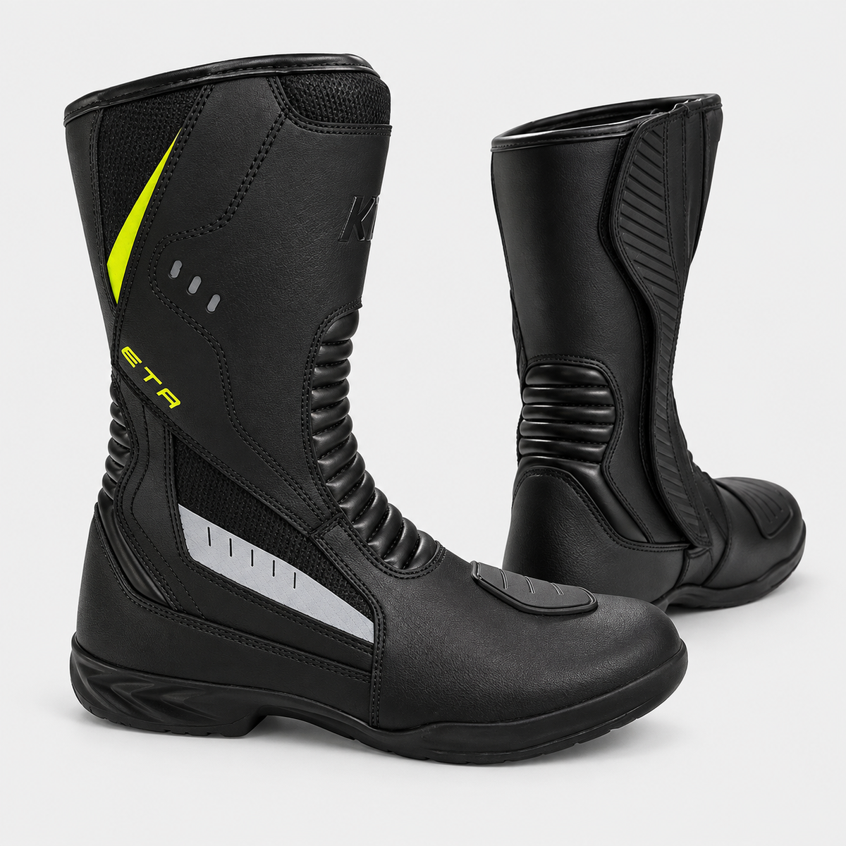 Botas Moto Calle Ozone 2.0 Negro KMZ