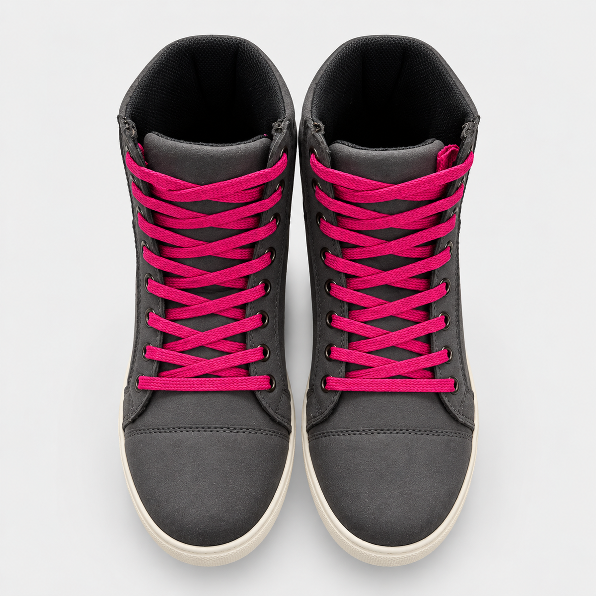 Zapatos Moto Calle Mujer Poco Suede Gris KMZ