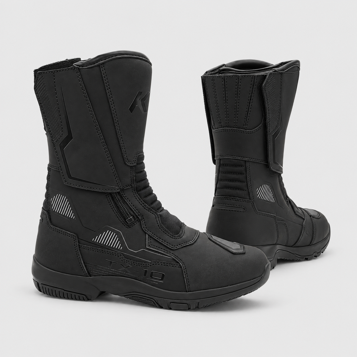 Botas Moto Calle Tx-10 Negro KMZ