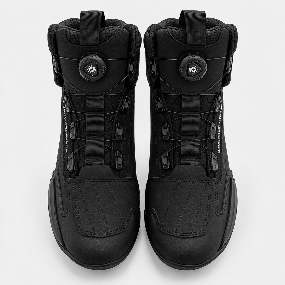 Zapatos Moto Calle Vivian Negro KMZ