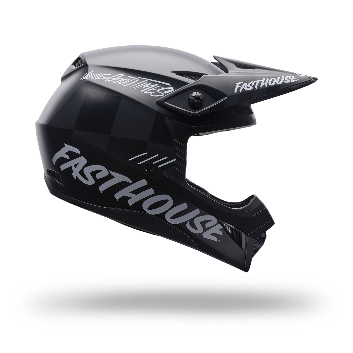 Casco Moto Mx-10 Mips FH Goodtimes Negro Mate Bell