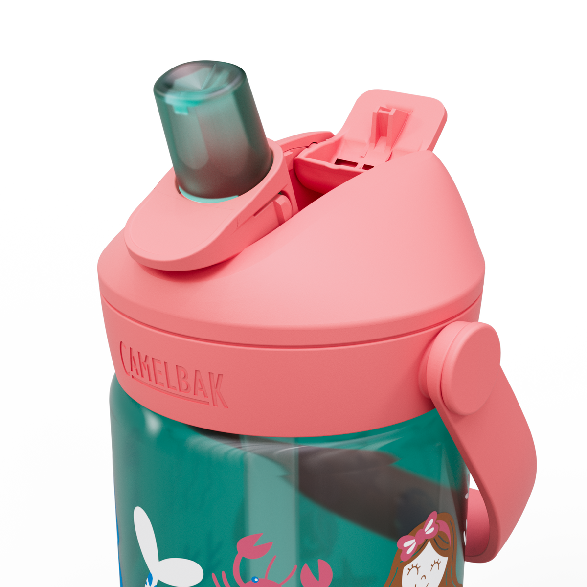 Botella Hidratación Thrive Flip Verde 400 cc Camelbak