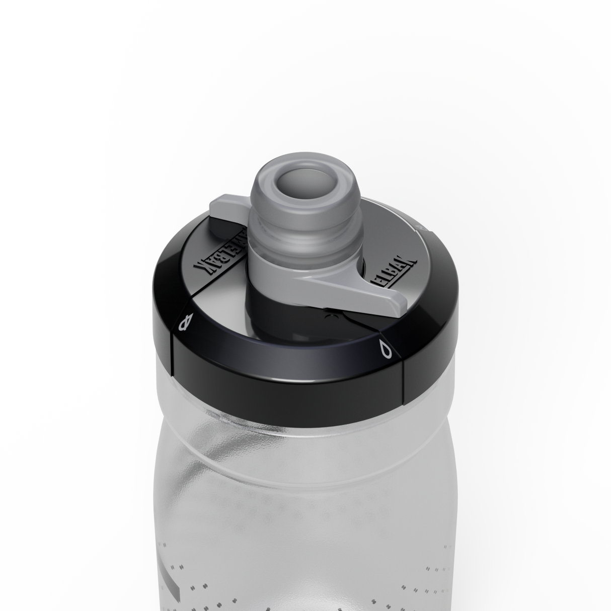 Botella Hidratación Podium 450 cc Gris Camelbak