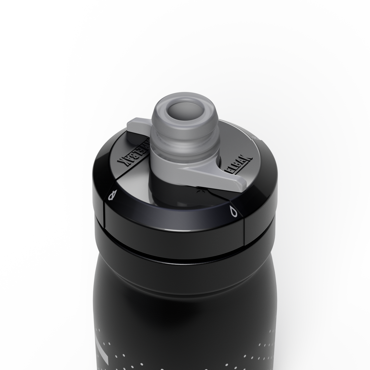 Botella Hidratación Podium 450 cc Negro Camelbak
