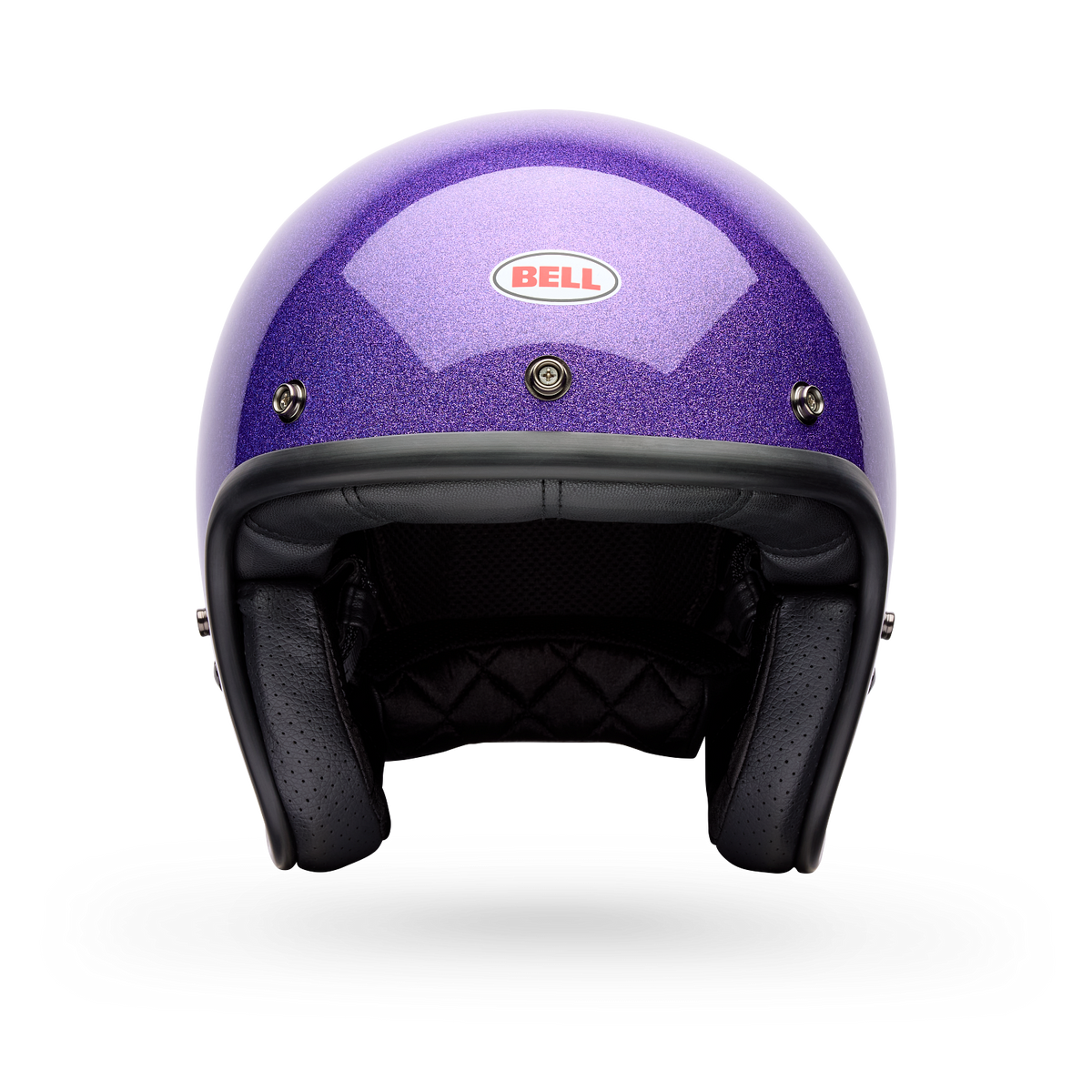 Casco Moto Calle TS Custom 500 Flake Morado Bell