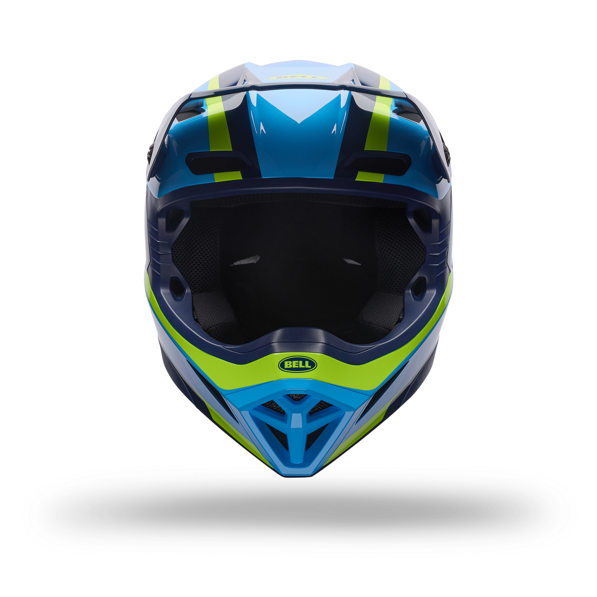 Casco Moto Mx-10 Mips Spiral Azul Bell