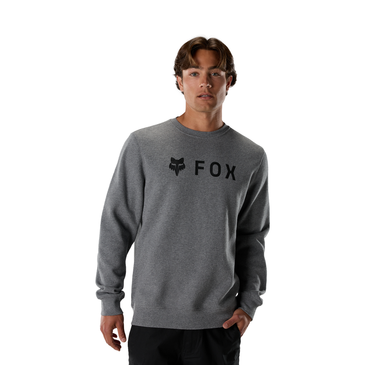 Polerón Lifestyle Absolute Crew Gris Fox