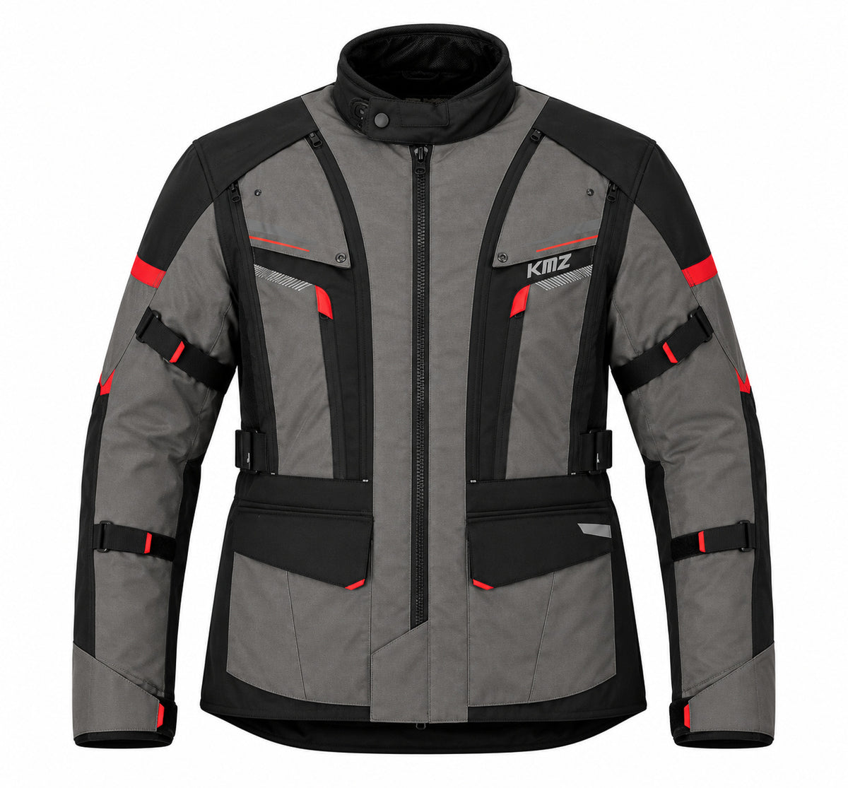 Chaqueta Moto Calle Radiator 2.0 Gris/Negro KMZ