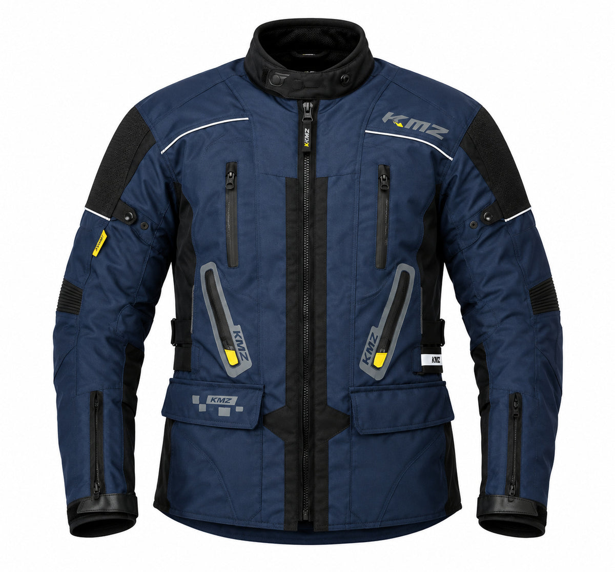 Chaqueta Moto Calle Prime Nomad Azul Kmz