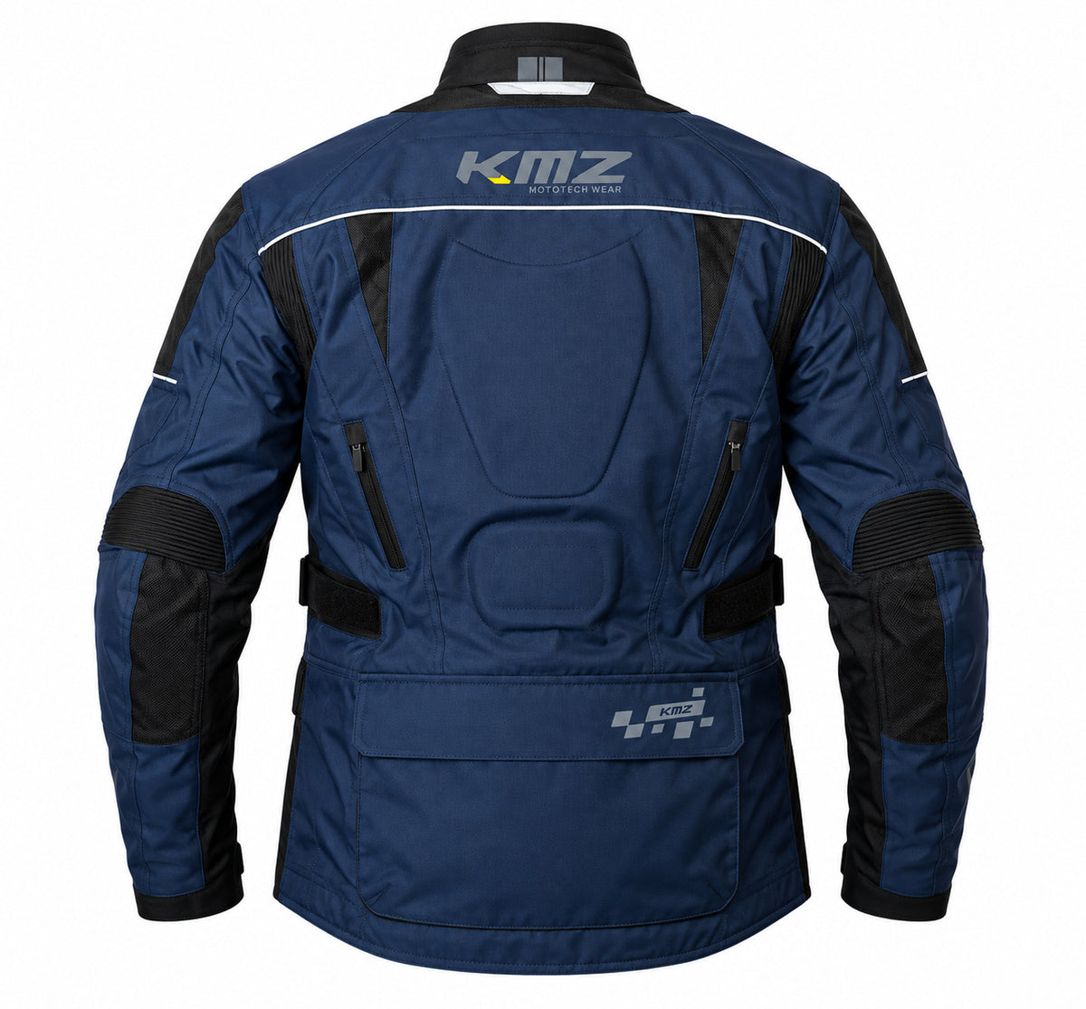 Chaqueta Moto Calle Prime Nomad Azul Kmz