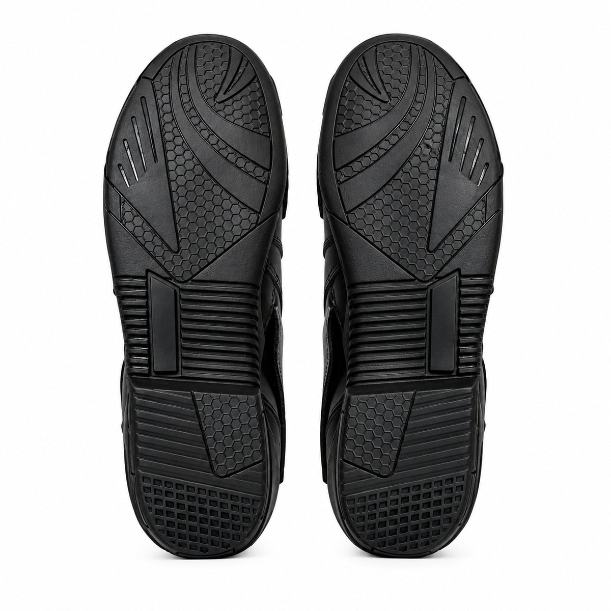 Botas Moto Calle Velo Negro KMZ