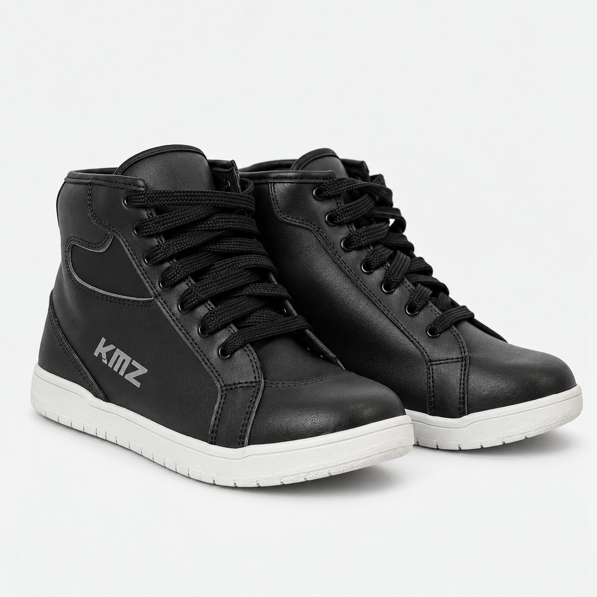 Botas Moto Calle Fusion II Horizon Negro Kmz