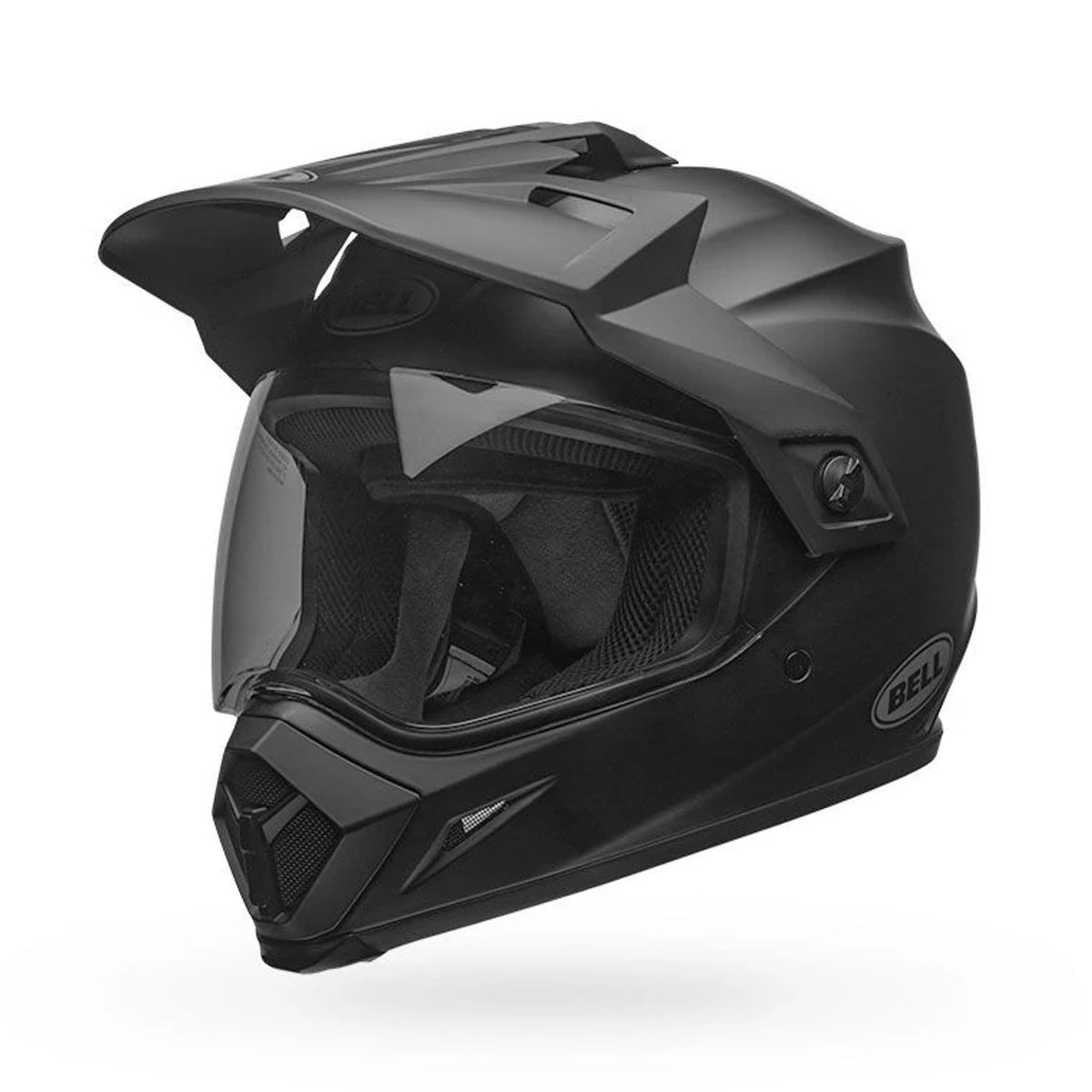 Casco Moto Calle TS MX-9 ADV Solid Negro Bell