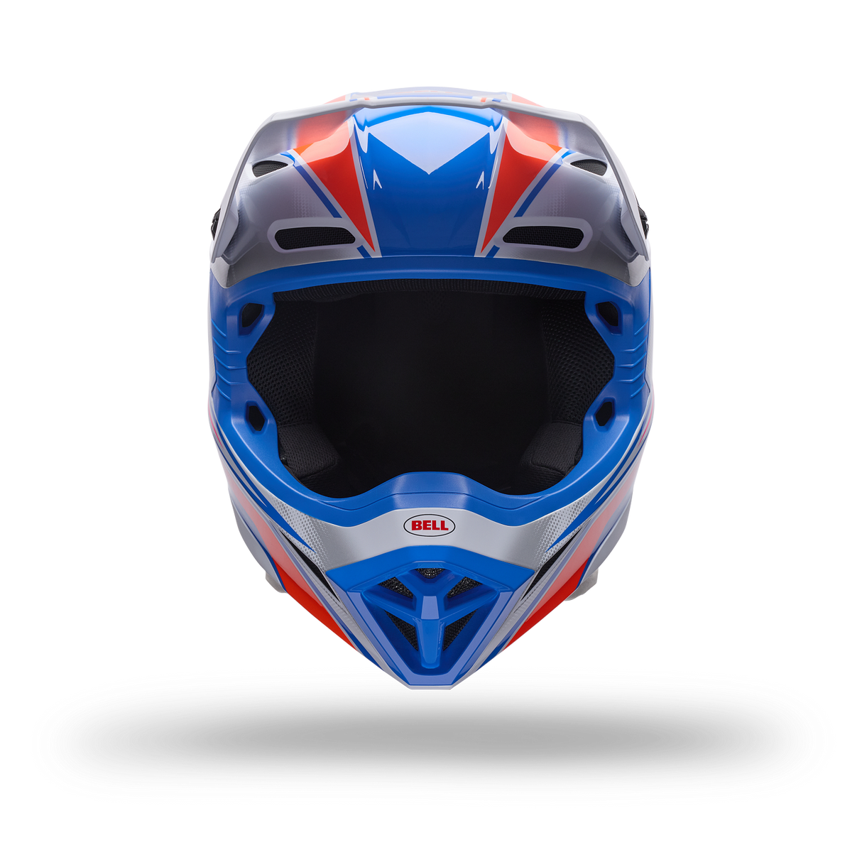 Casco Moto Mx-10 Mips Speedway Blanco/Azul Bell