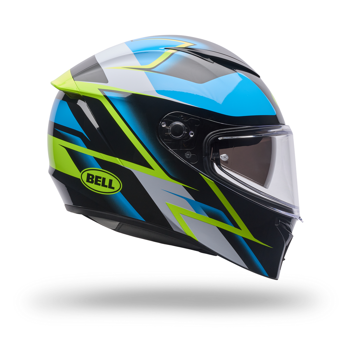 Casco Moto Calle Lithium Mips Kinetic Azul Vapor Bell
