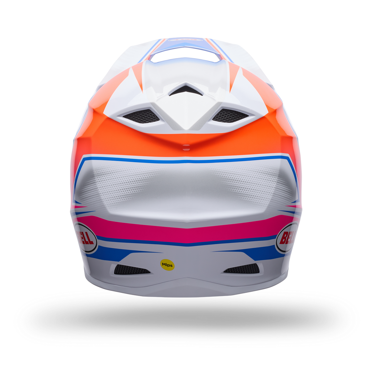 Casco Moto Mx-10 Mips Speedway Blanco/Azul Bell