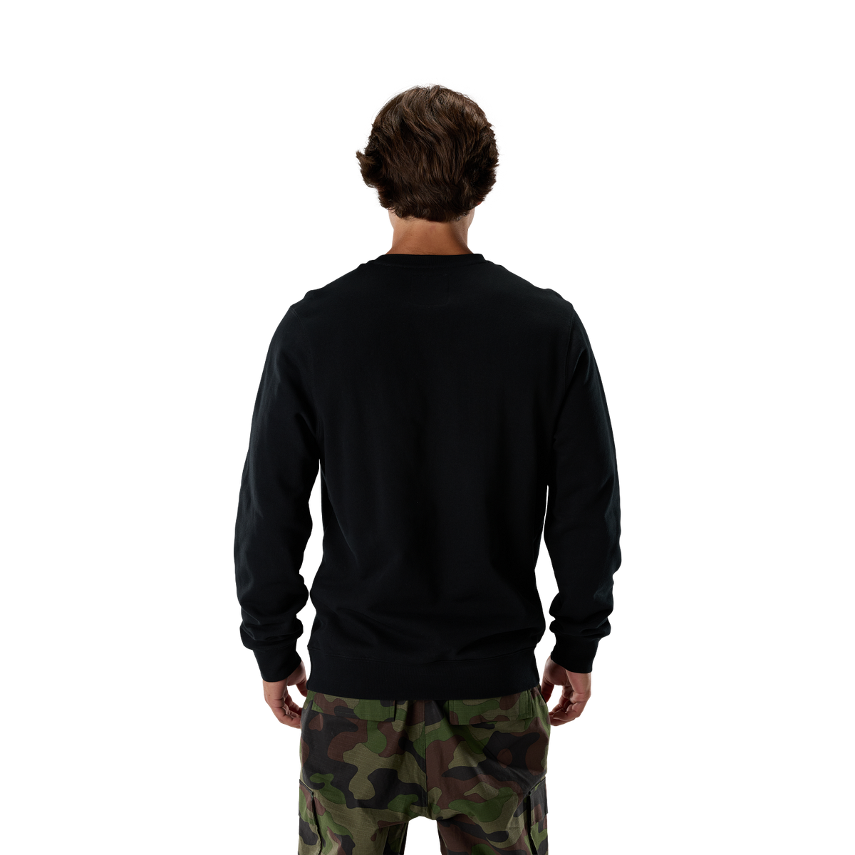 Polerón Lifestyle Absolute Crew Negro Fox