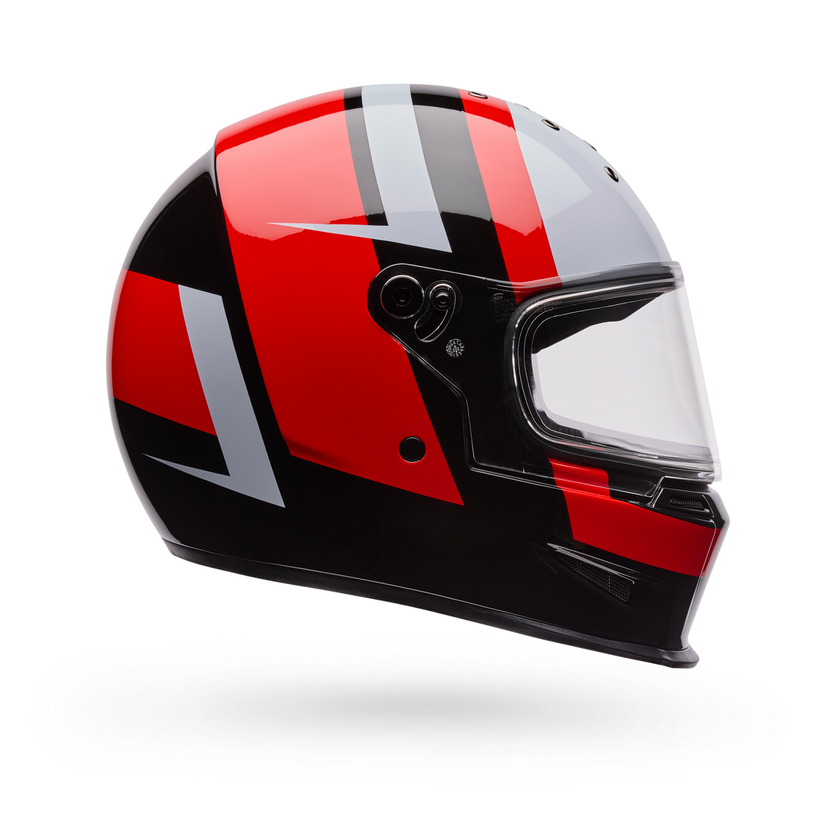 Casco Moto Calle Eliminator Sidetrack Rojo/Negro Bell