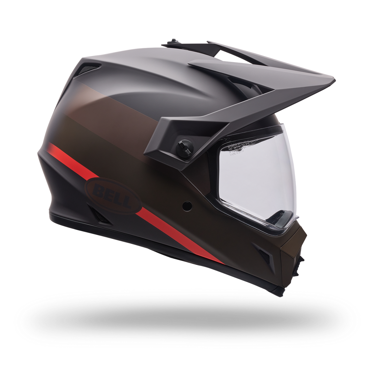 Casco Moto Calle TS MX-9 ADV Trail Café Bell