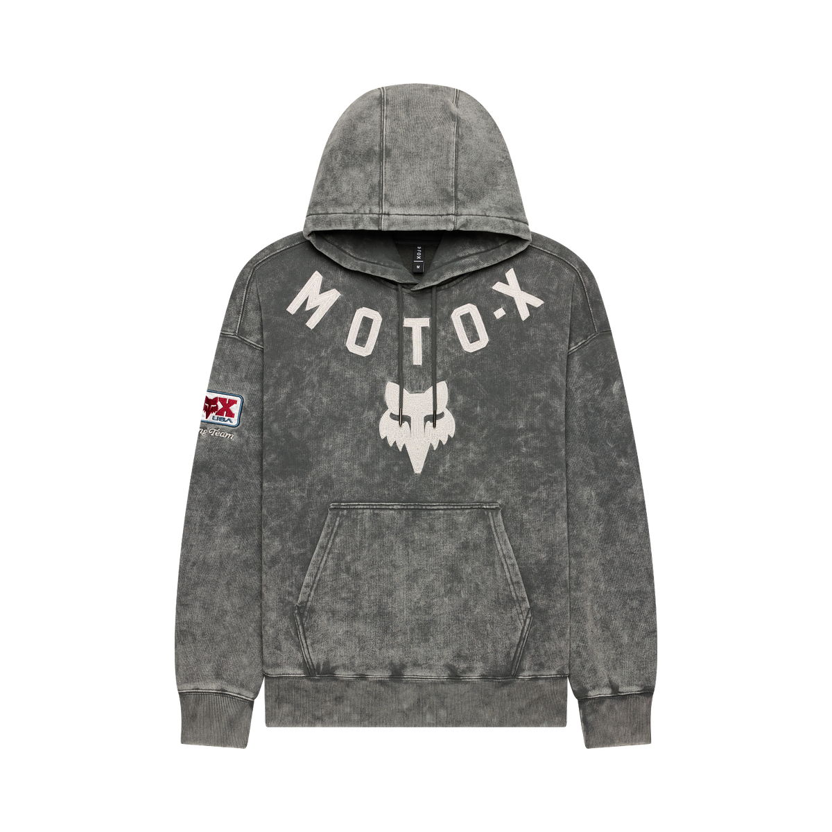 Polerón Lifestyle Moto-x Heavyweight Gris Fox