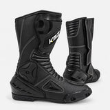 Zapatos Moto Calle Bomber Negro KMZ