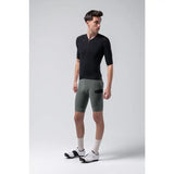 Polera Bicicleta Ruta Cx Solid Negro Gobik