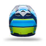 Casco Moto Mx-10 Mips Spiral Azul Vapor Bell