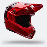 Casco Moto Moto-10 Gp Vector Rojo Bell