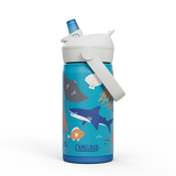Botella Hidratacion Niño Thrive Flip Straw 350ml Azul Camelbak