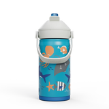 Botella Hidratacion Niño Thrive Flip Straw 350ml Azul Camelbak