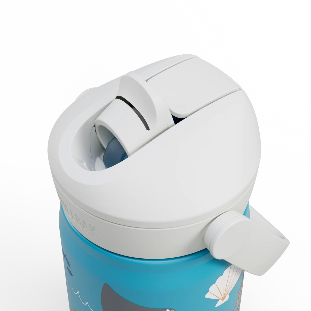 Botella Hidratacion Niño Thrive Flip Straw 350ml Azul Camelbak