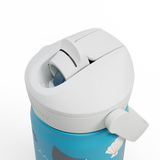 Botella Hidratacion Niño Thrive Flip Straw 350ml Azul Camelbak