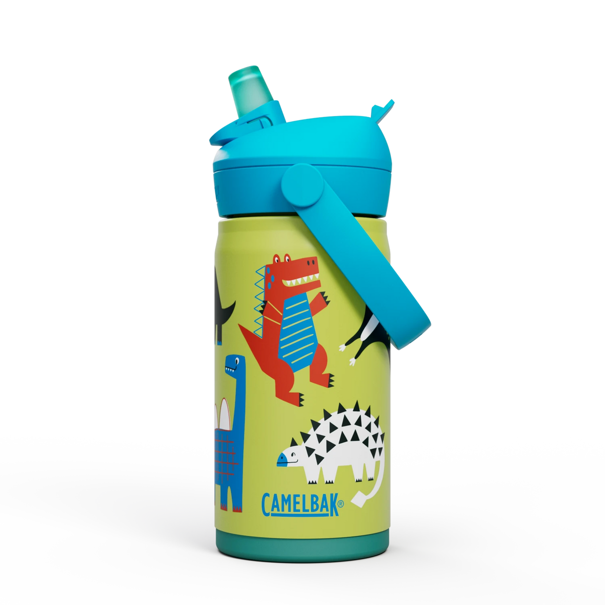 Botella Hidratacion Niño Thrive Flip Straw 350ml Azul Camelbak