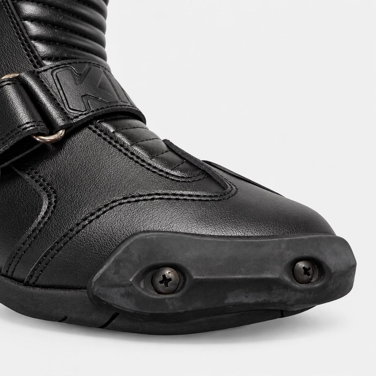 Zapatos Moto Calle Skipper Negro KMZ