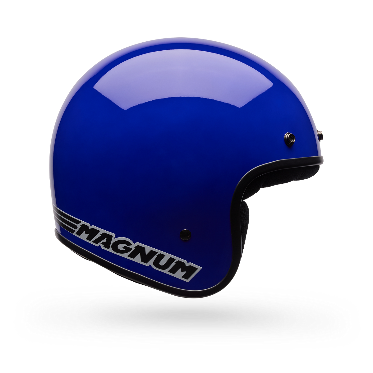 Casco Moto Calle TS Magnum Solid Azul Bell