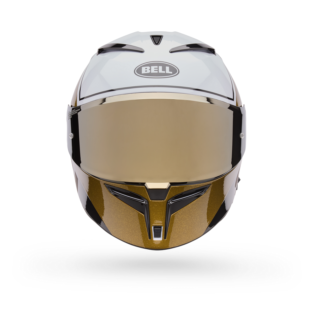 Casco Moto Calle Lithium Mips Plus Rsd Blanco/Dorado Bell