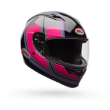 Casco Moto Calle Qualifier Grid Gris/Rosado Bell