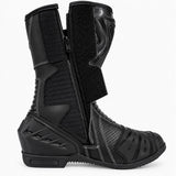 Zapatos Moto Calle Bomber Negro KMZ