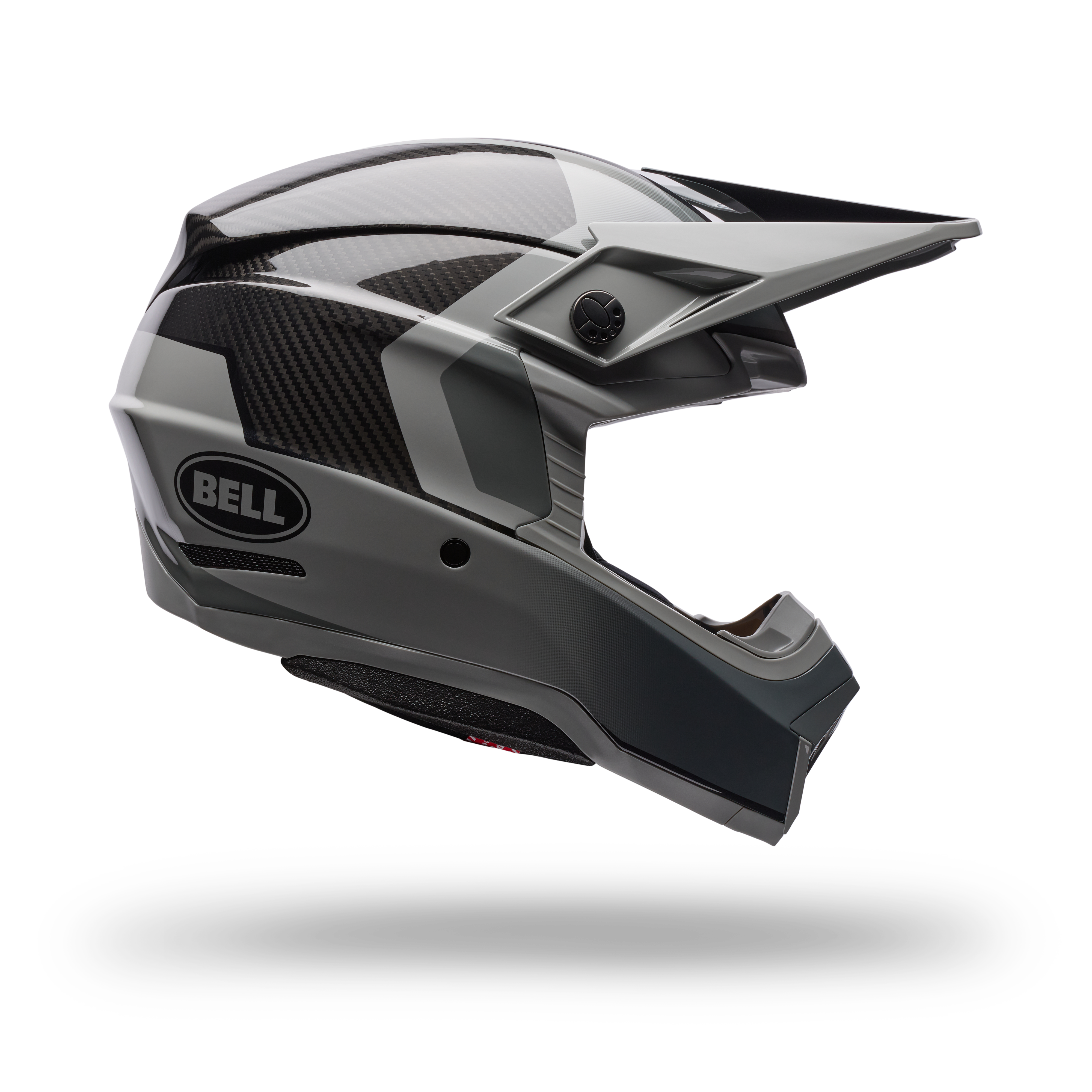 Casco Moto Moto-10 Gp Vector Gris Bell