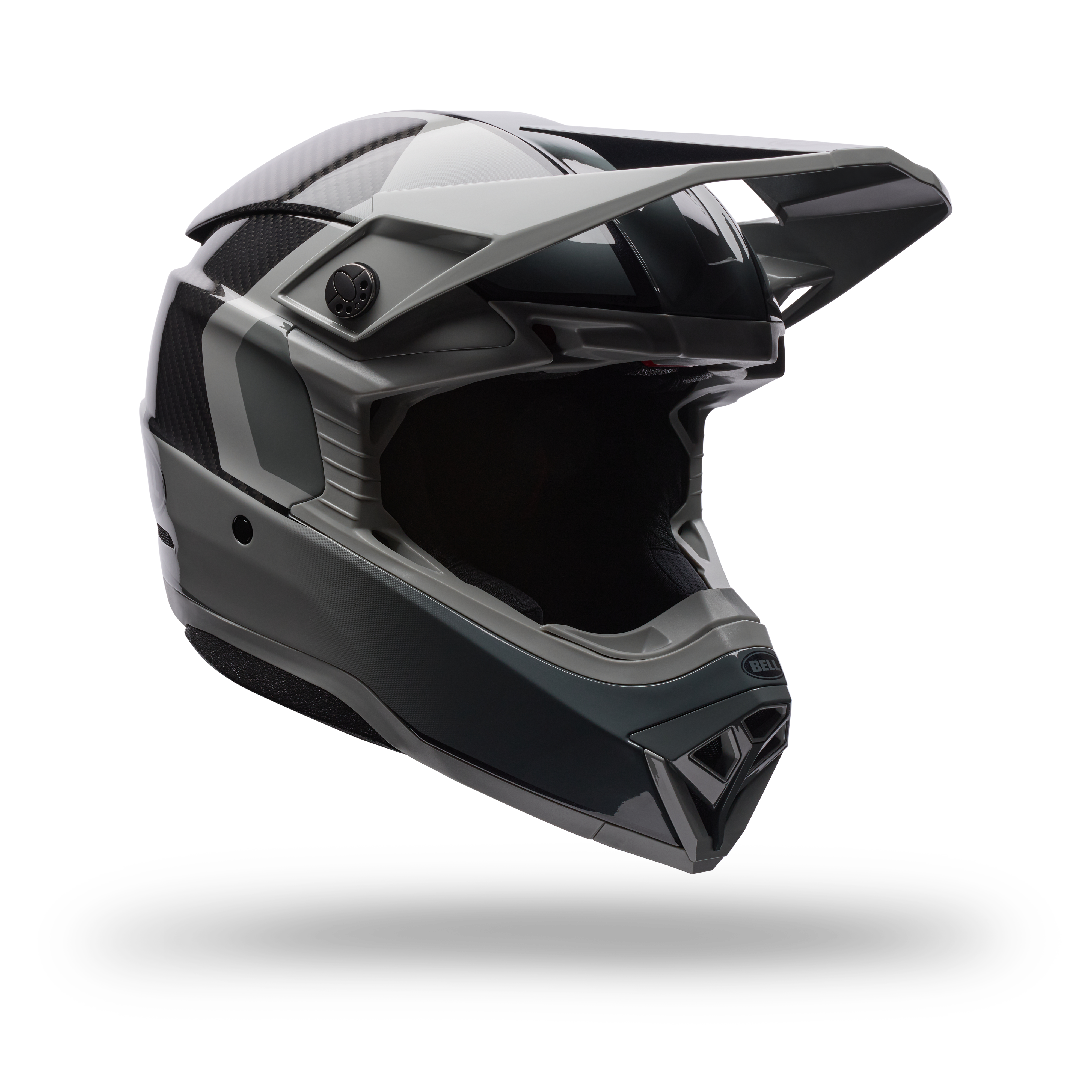 Casco Moto Moto-10 Gp Vector Gris Bell